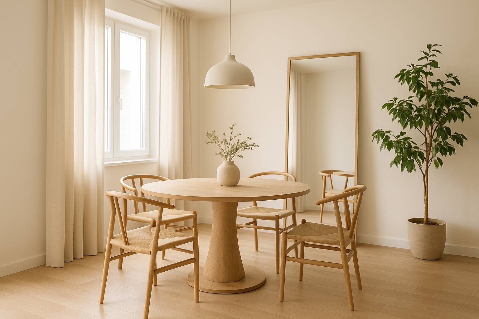 Cómo decorar un comedor pequeño con sensación de amplitud