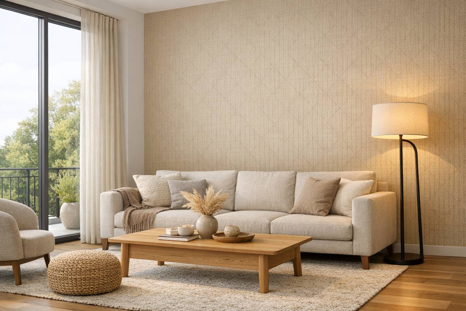 Cómo elegir papel pintado para el salón: texturas, colores y patrones según la luz y el tamaño