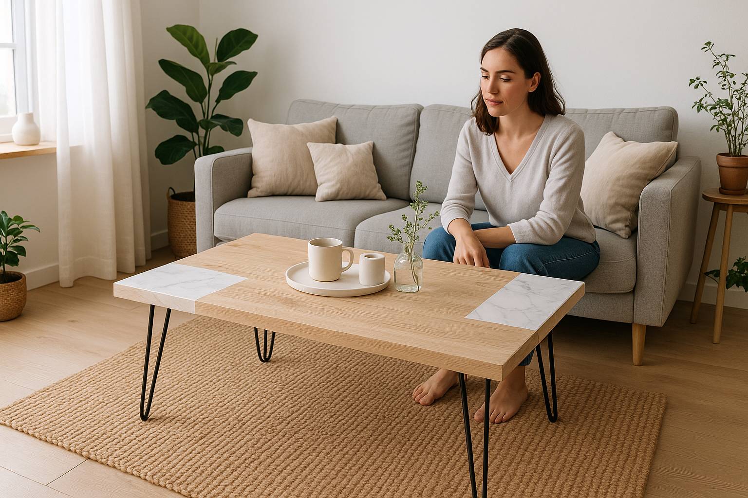 Cómo renovar una mesa de centro sin comprar una nueva