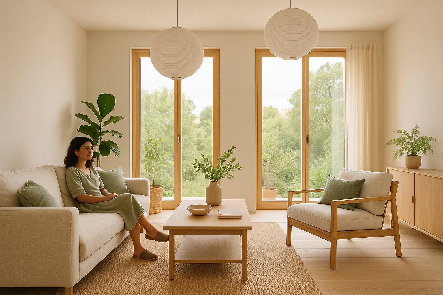 Estilo natural nórdico: cómo integrarlo con materiales sostenibles