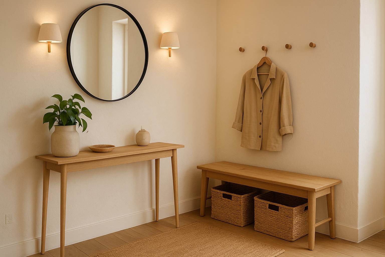 Ideas para decorar un recibidor pequeño con personalidad