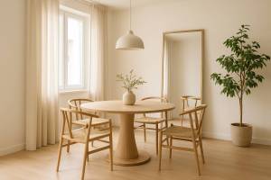 Cómo decorar un comedor pequeño con sensación de amplitud