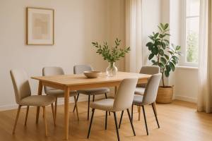 Cómo elegir sillas cómodas y elegantes para el comedor