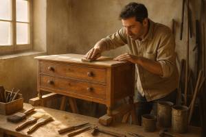 Cómo restaurar un mueble antiguo paso a paso en casa