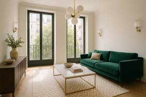 Estilo art déco moderno: lujo y geometría adaptados al siglo XXI