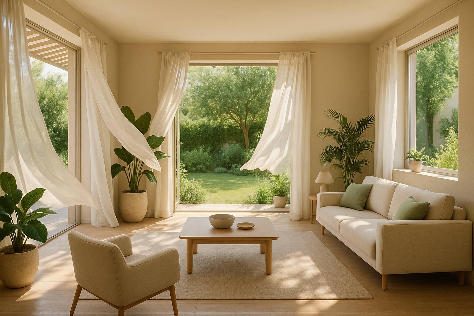 Trucos para mejorar la ventilación natural en casa